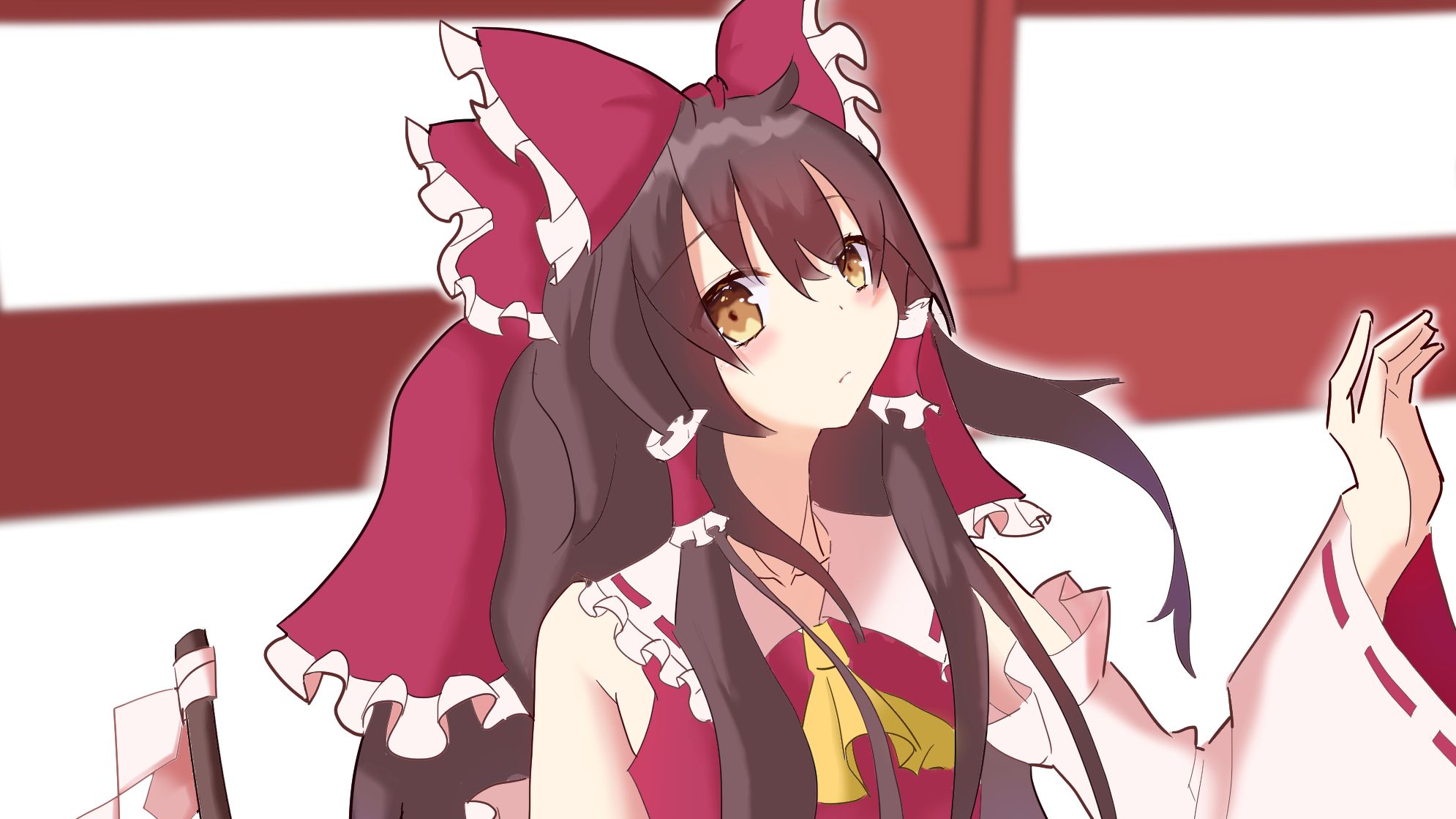 【新手绘画】博丽灵梦