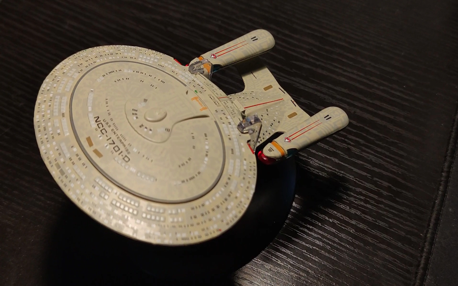ncc1701-d星舰模型开箱