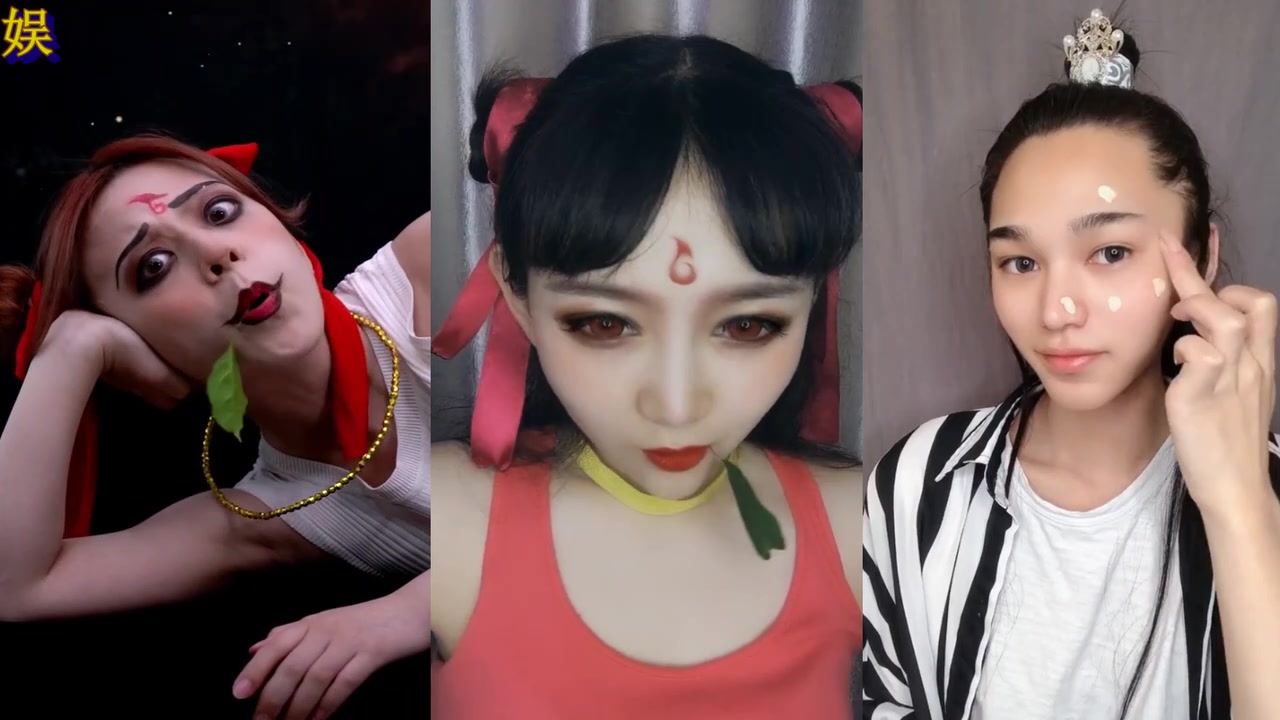 真人版《哪吒之魔童降世》,刷新了三观,美女化妆技术太高了!