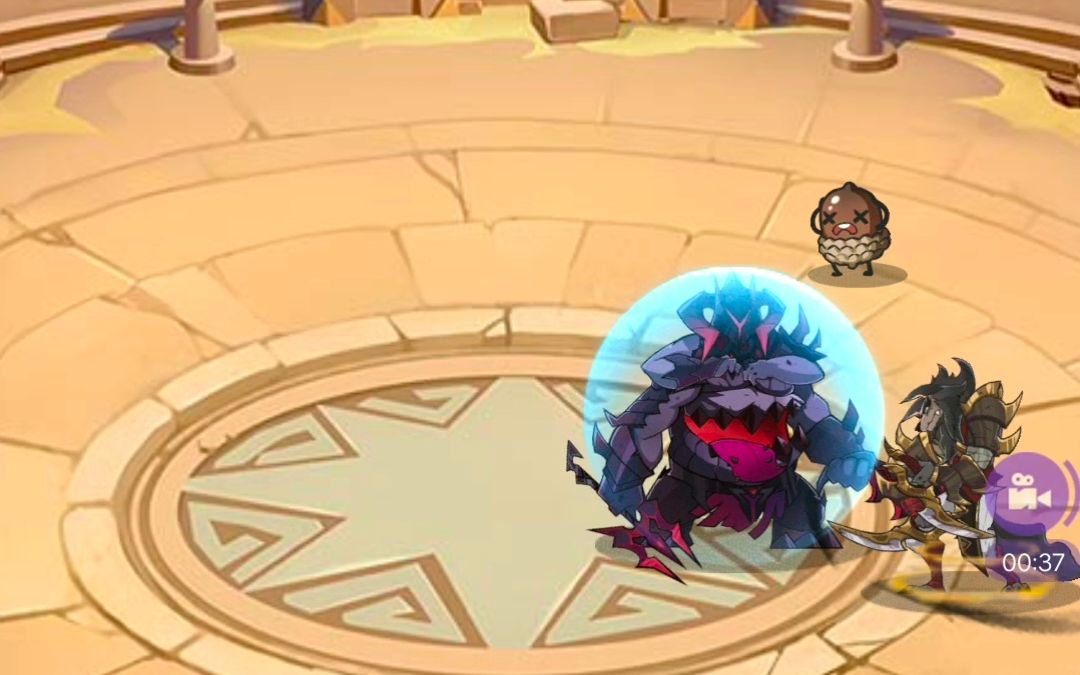 活动作品剑与远征斗技场的演员松鼠