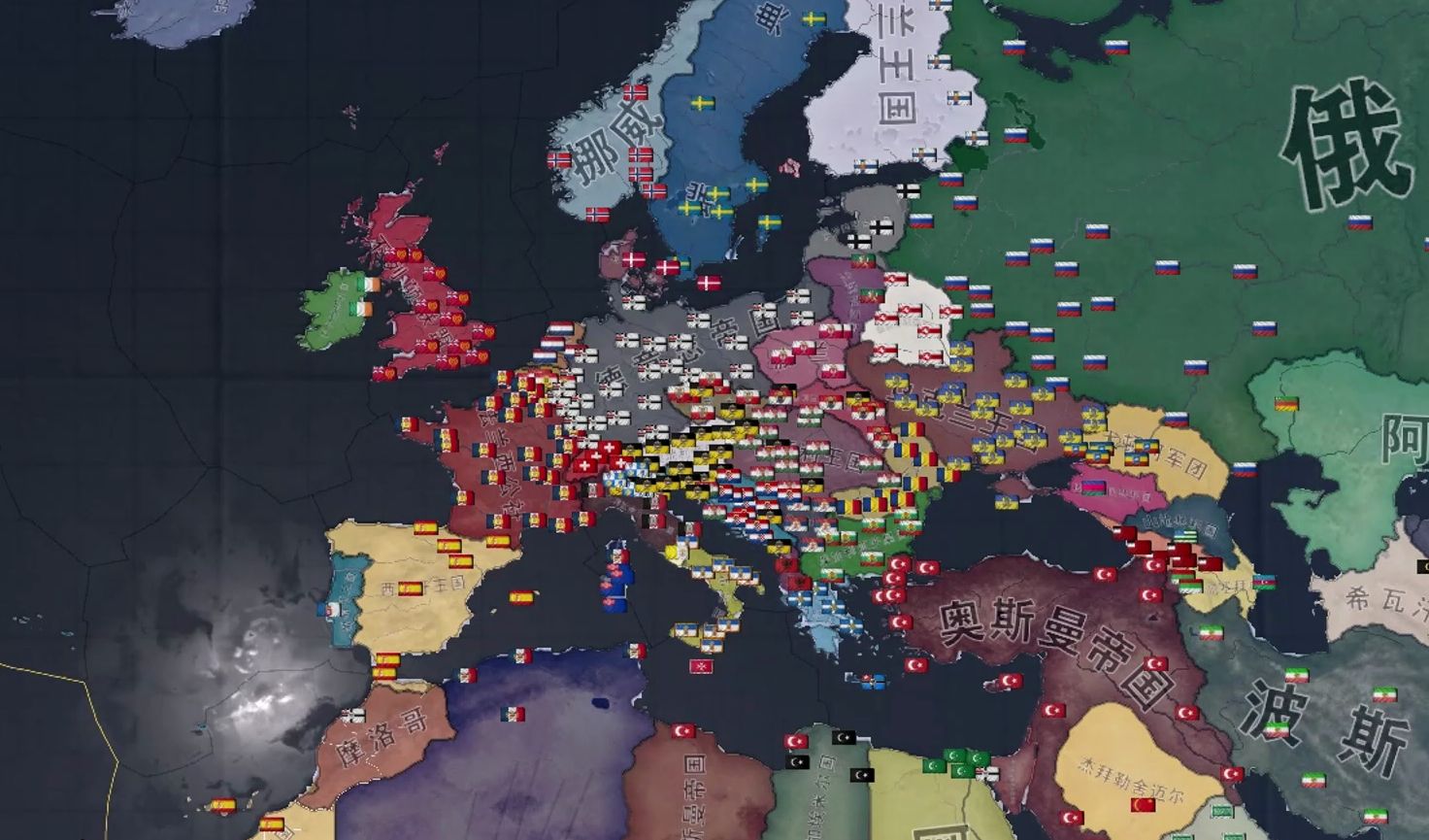 钢铁雄心4 kx看海 一国干爆全世界
