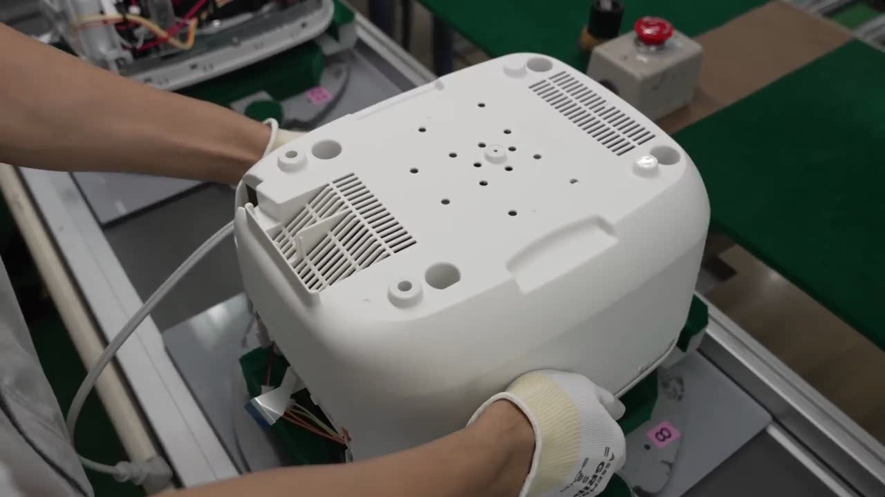 象印电饭煲是如何生产出来的