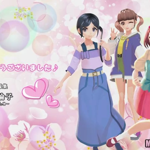 MMDプリキュア／私服】変身前の3人で『ミラクルっと♥Link Ring
