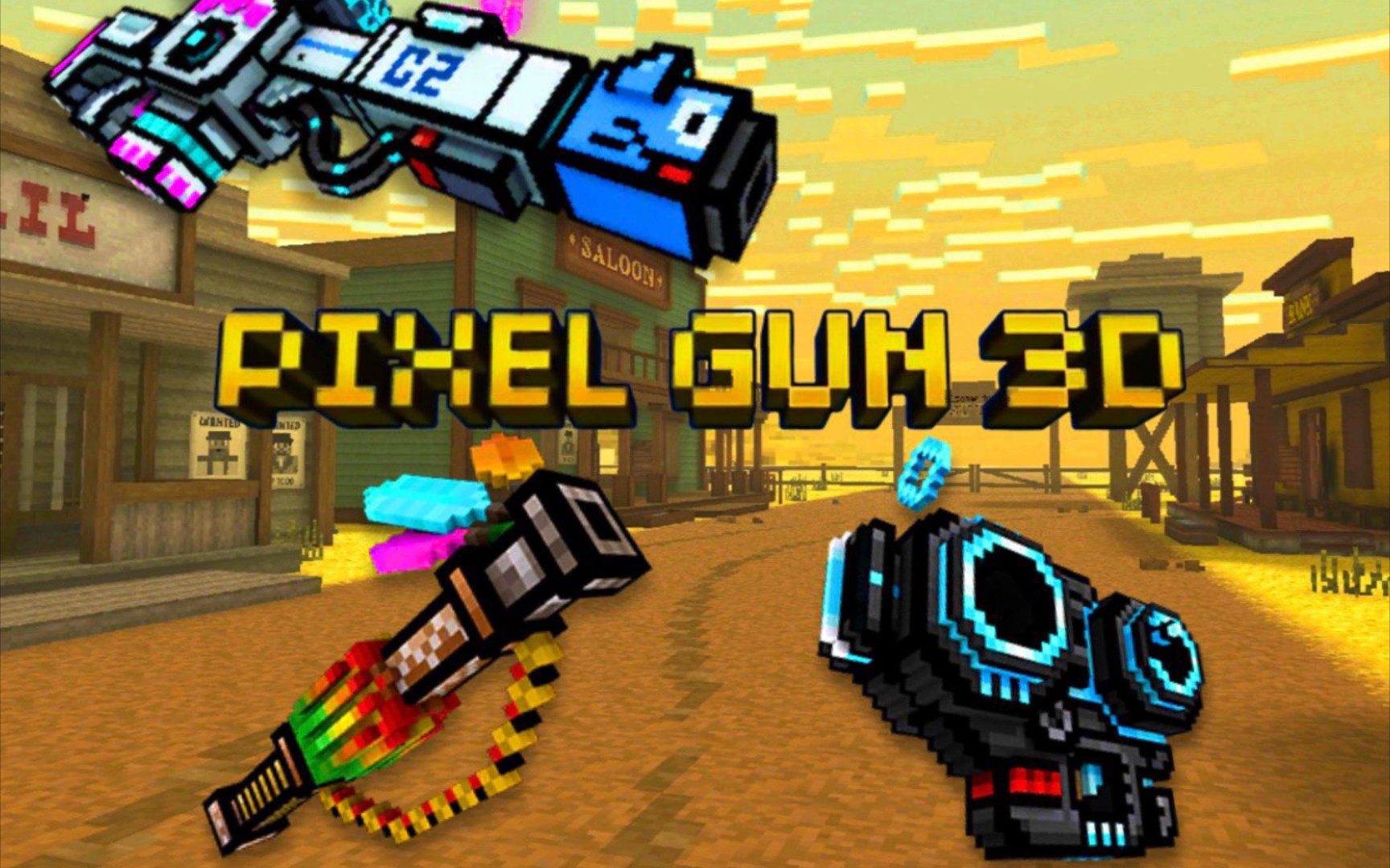 【pixel gun 3d】在这个无脑横行的时代,是否有人任然坚持.