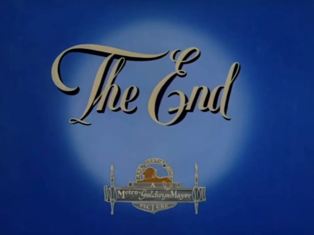 米高梅动画蓝色片尾曲1955年