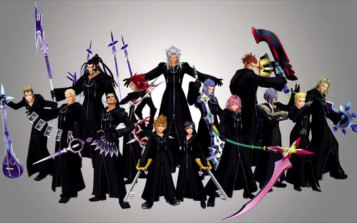 [图]王国之心2FM C难度 里十三机关 Kingdom Hearts 2 FM- Organization XIII Critical Data Battles