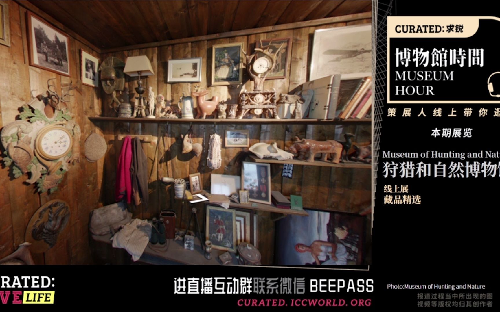 法国狩猎与自然博物馆求锐博物馆时间CURATED杂志在线看展直播讲解哔哩哔哩bilibili