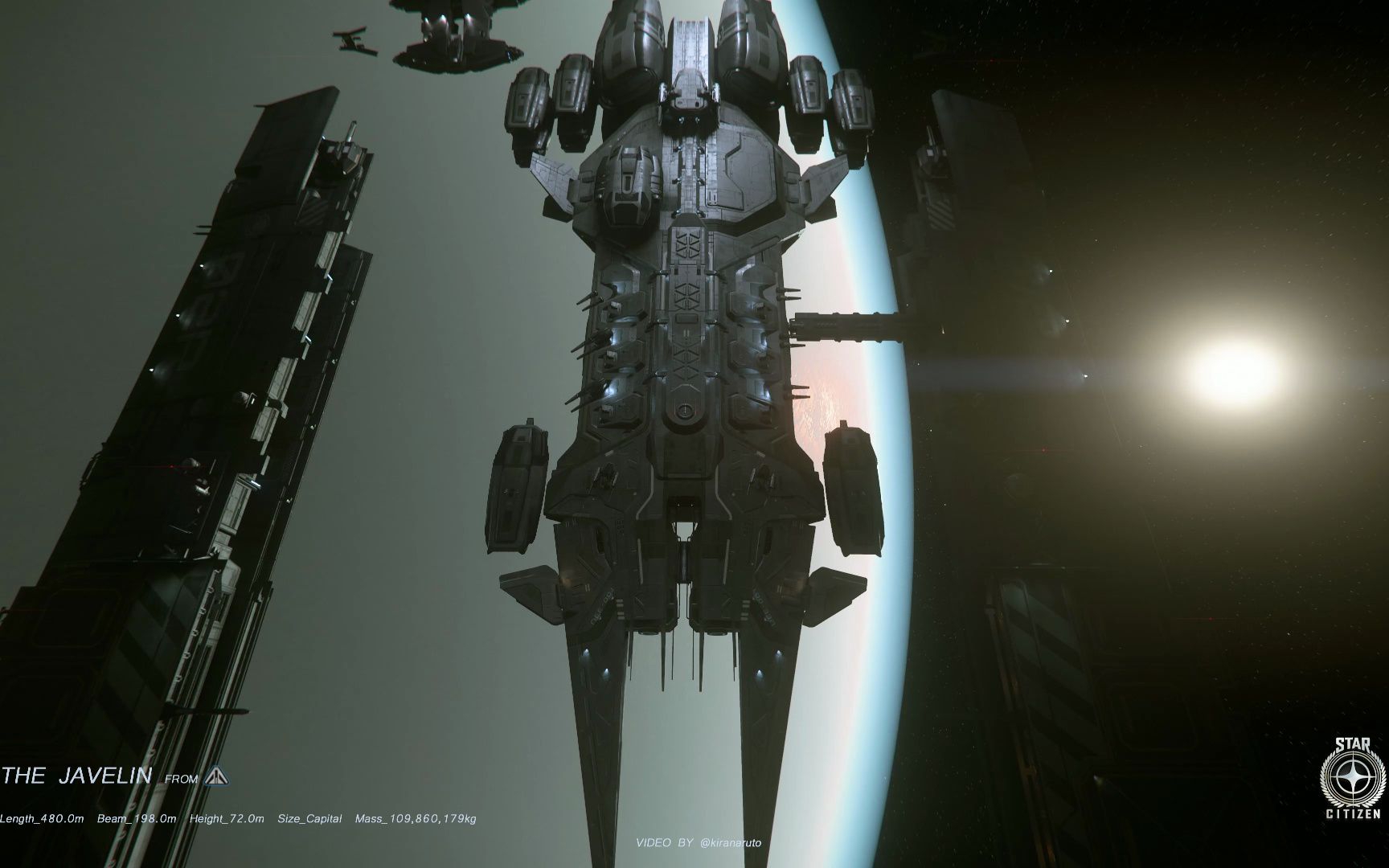 星际公民舰队周近距离观摩"标枪"(无配乐)