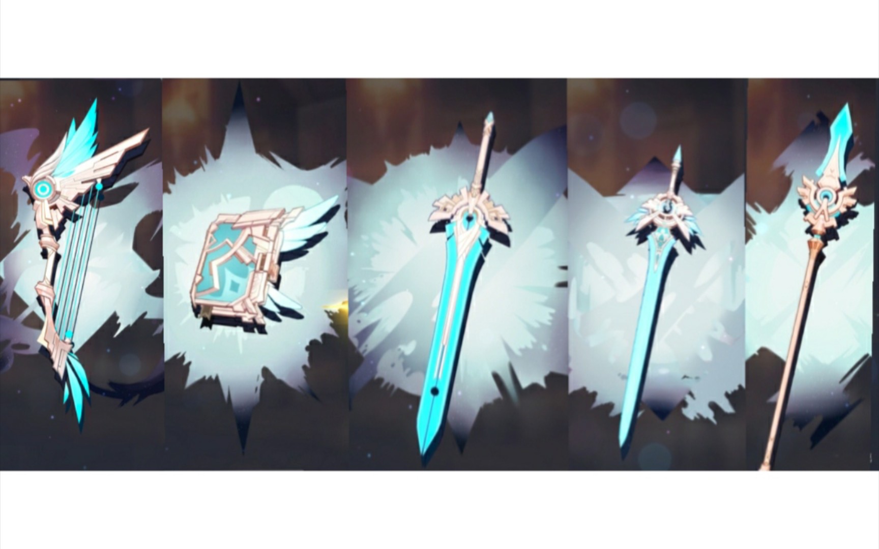 原神 武器解说第一期 天空系列武器兔子先生夭夭