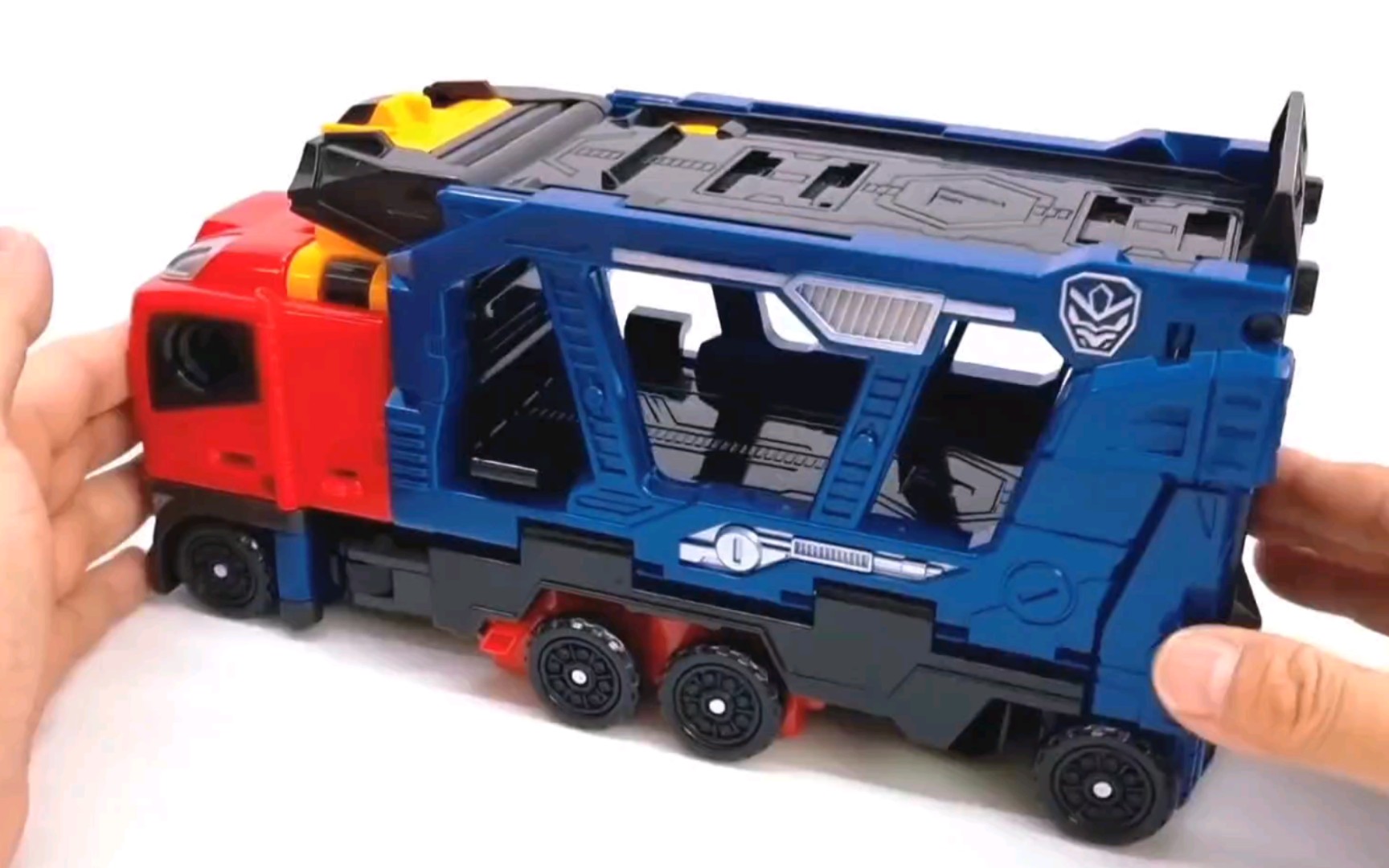 【万物皆可变形】汽车运输车 韩版咖宝车神卡车巨人三合体机甲