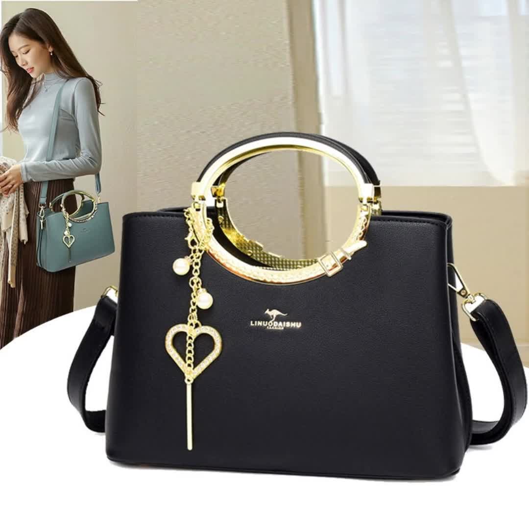 袋鼠时尚潮流女士小包新款妈妈包结婚新娘手提包高档大气上档次4446