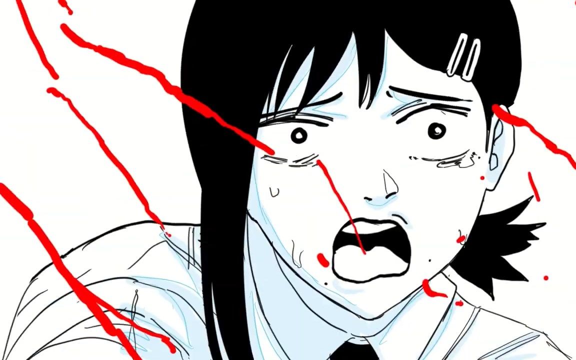 电锯人粉丝动画 小小红战斗情节_哔哩哔哩_bilibili