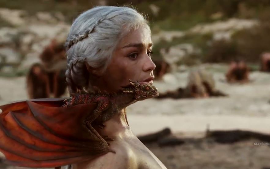 超燃龙母主宰权力游戏的女人浴火重生混剪_哔哩哔哩