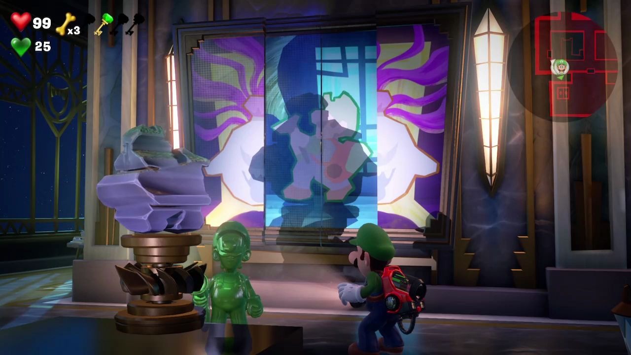 活动作品路易吉鬼屋3双人通关15层片花留念