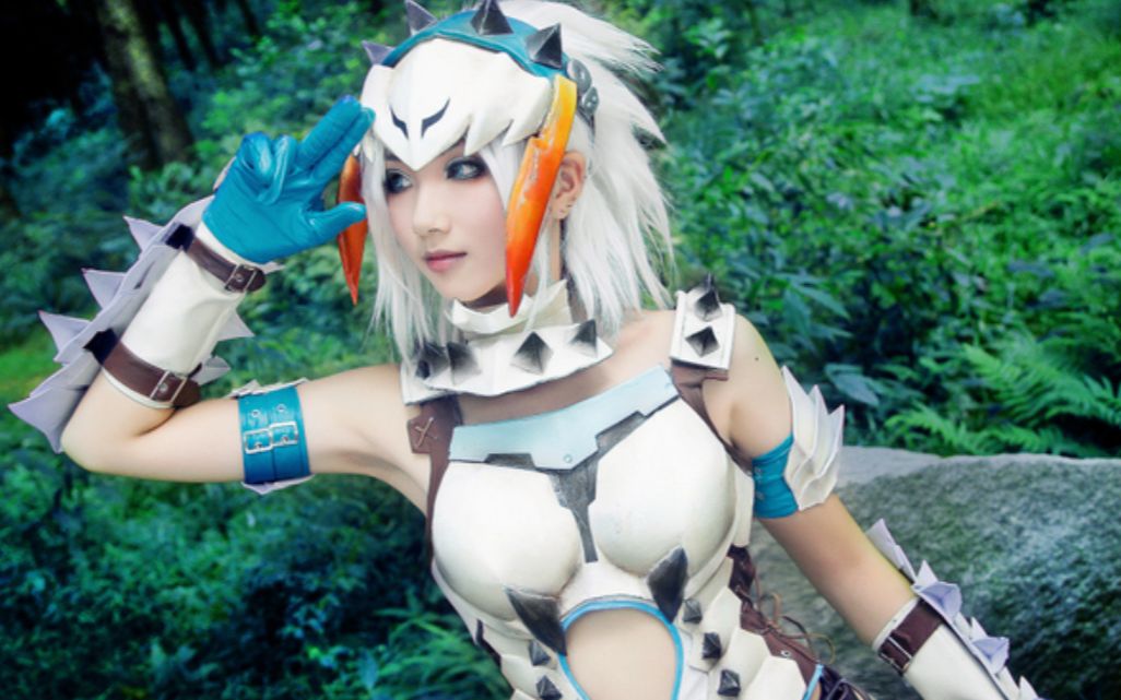 【怪物猎人gu】性感!冰牙龙白电龙鬼鲛套装展示