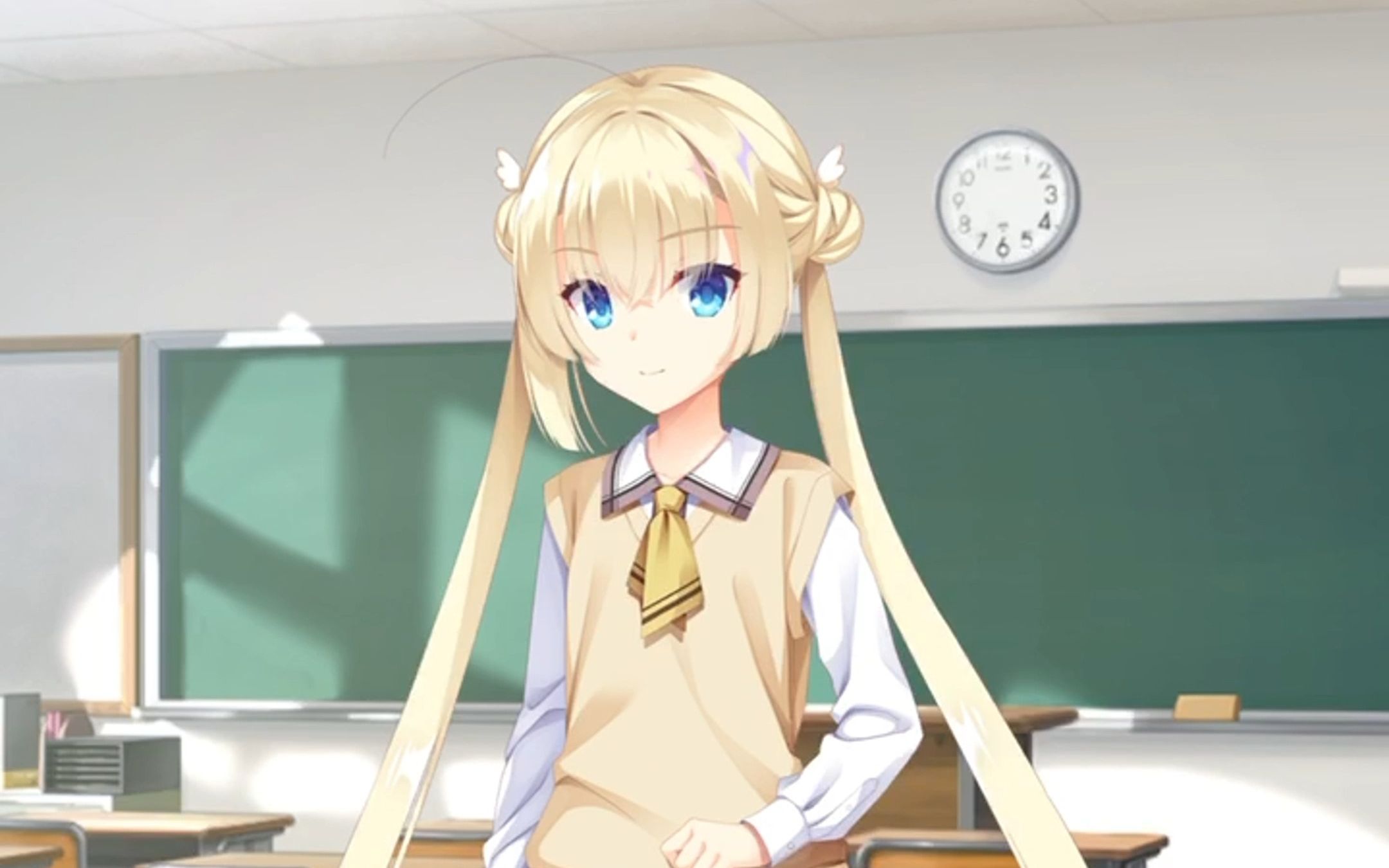 柚子社新作《天使☆騒々 RE-BOOT!》 时计分享 - 视频下载 Video Downl…