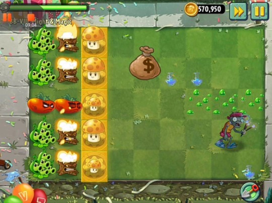 [pvz2 auz]终极番茄 豌豆荚 火炬树桩