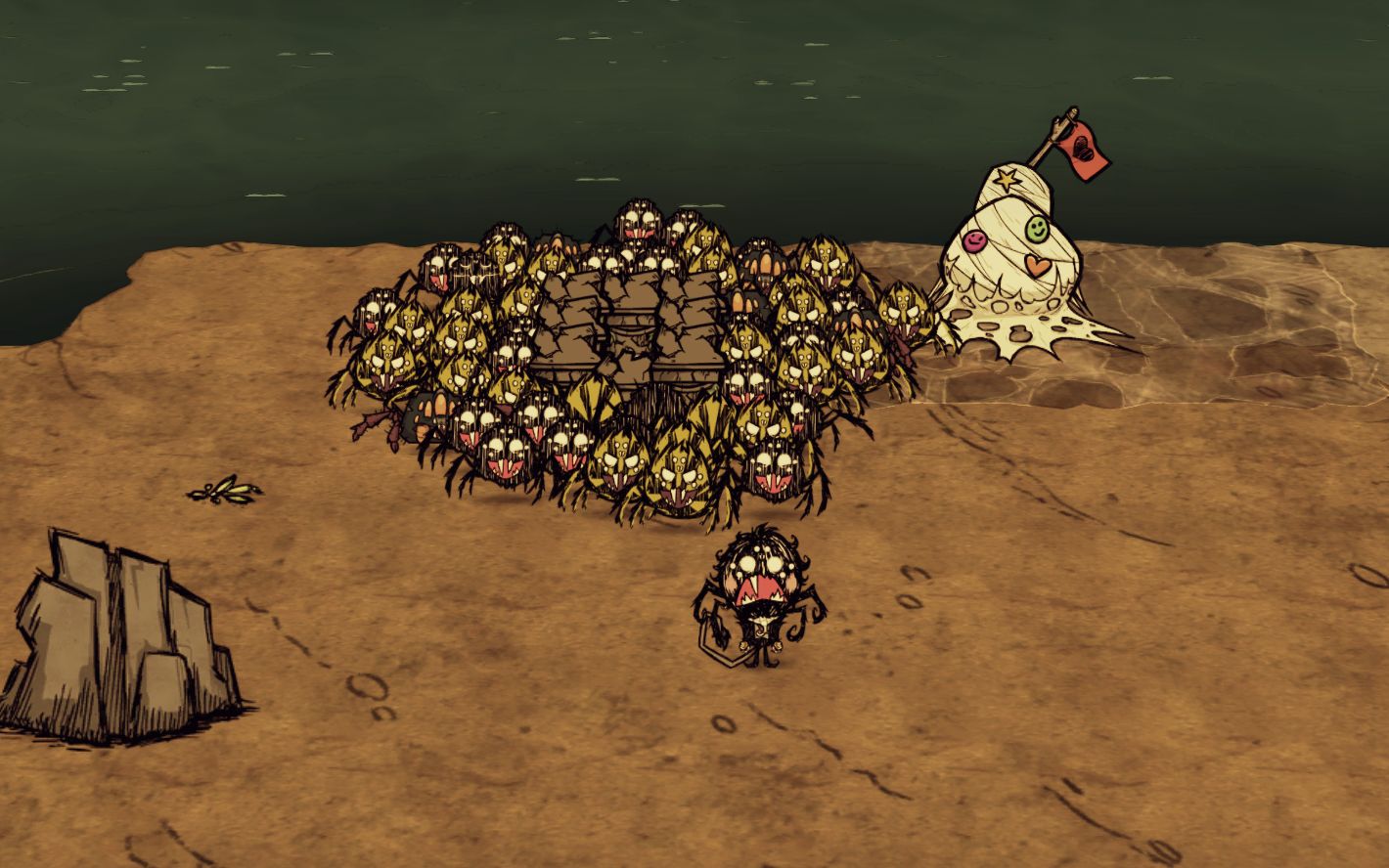 饥荒联机韦伯前期如何速刷黄蜘蛛