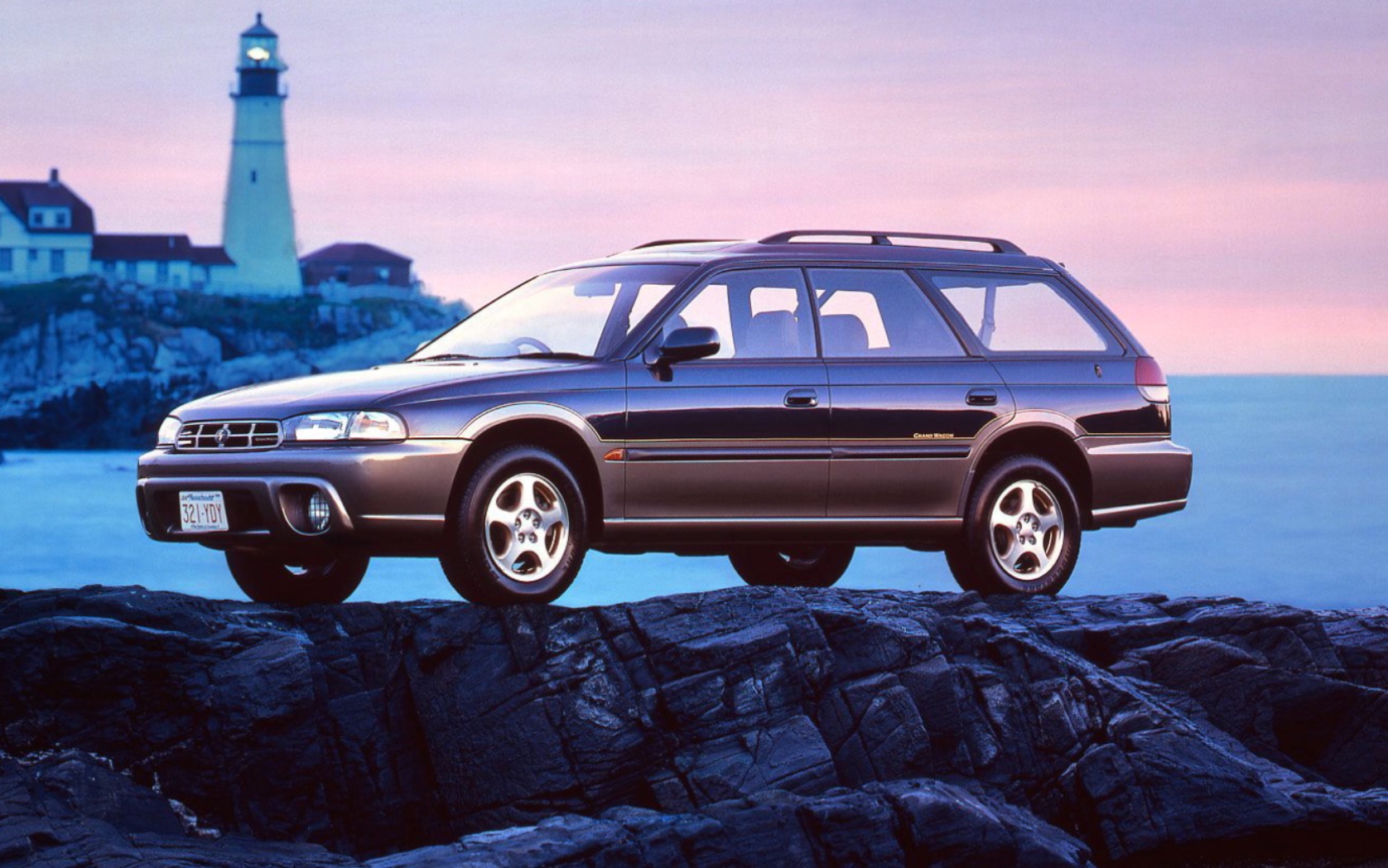 【斯巴鲁】subaru legacy grand wagon bg promotion video (1995)