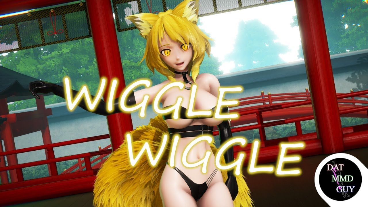 【东方MMD】八云蓝  Wiggle Wiggle哔哩哔哩bilibili