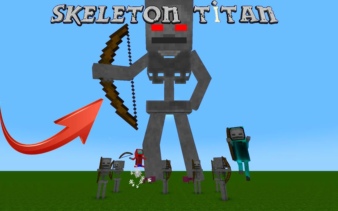 我的世界:如何击晕骷髅泰坦将它打败?