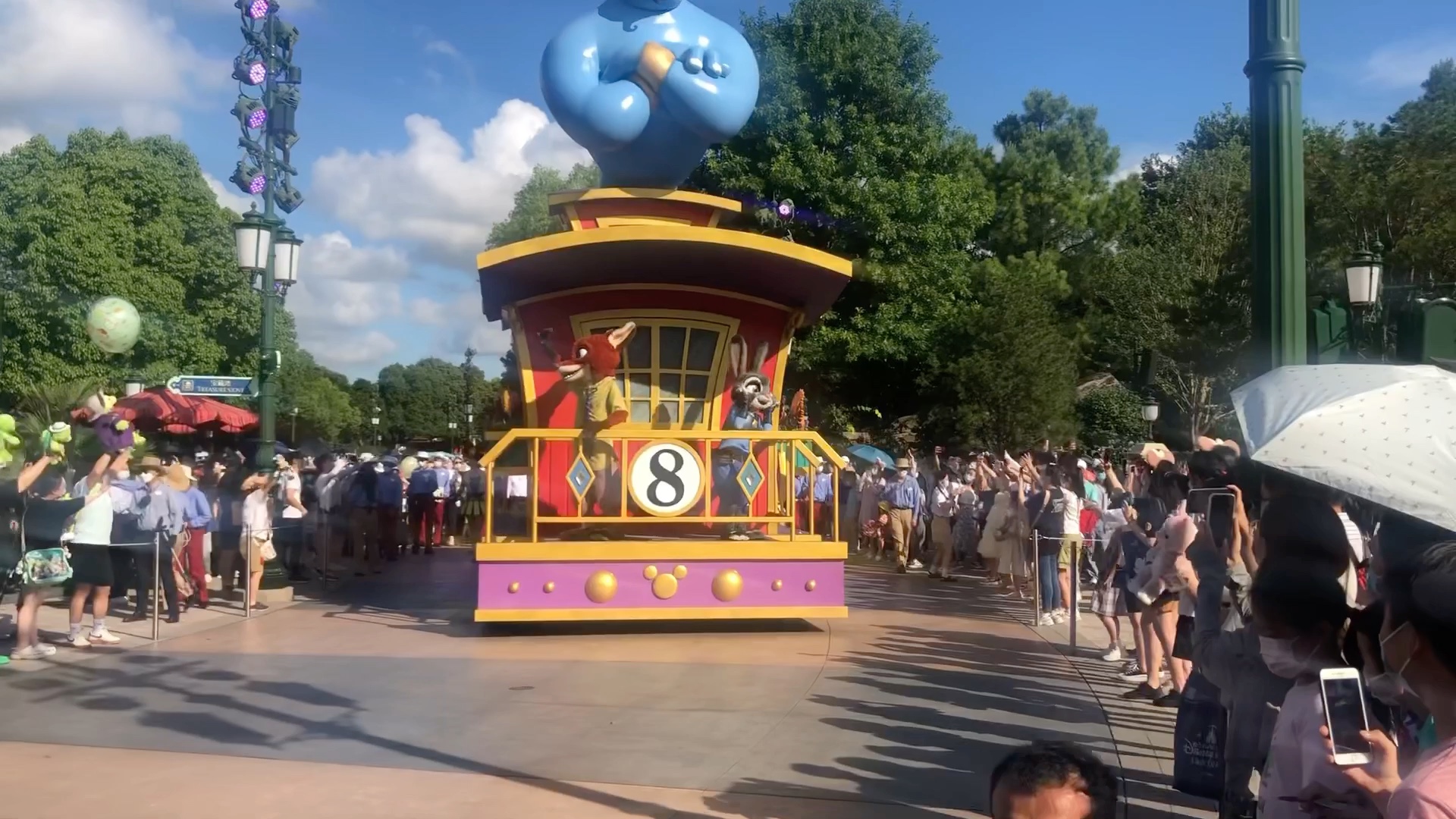 迪士尼-花车巡演