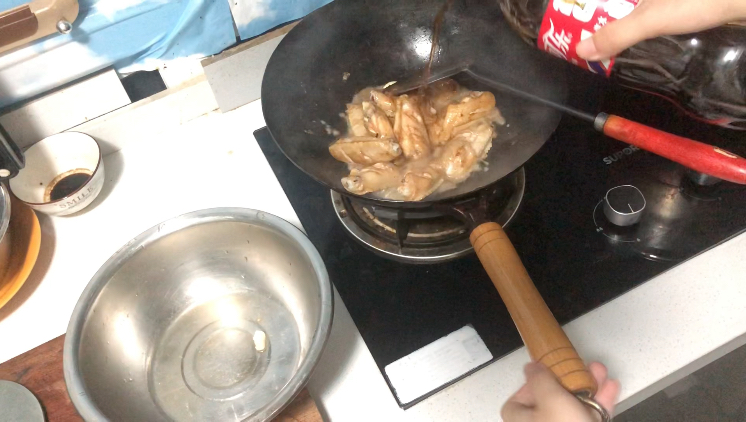 看我新手小白如何自己在家做可乐鸡翅