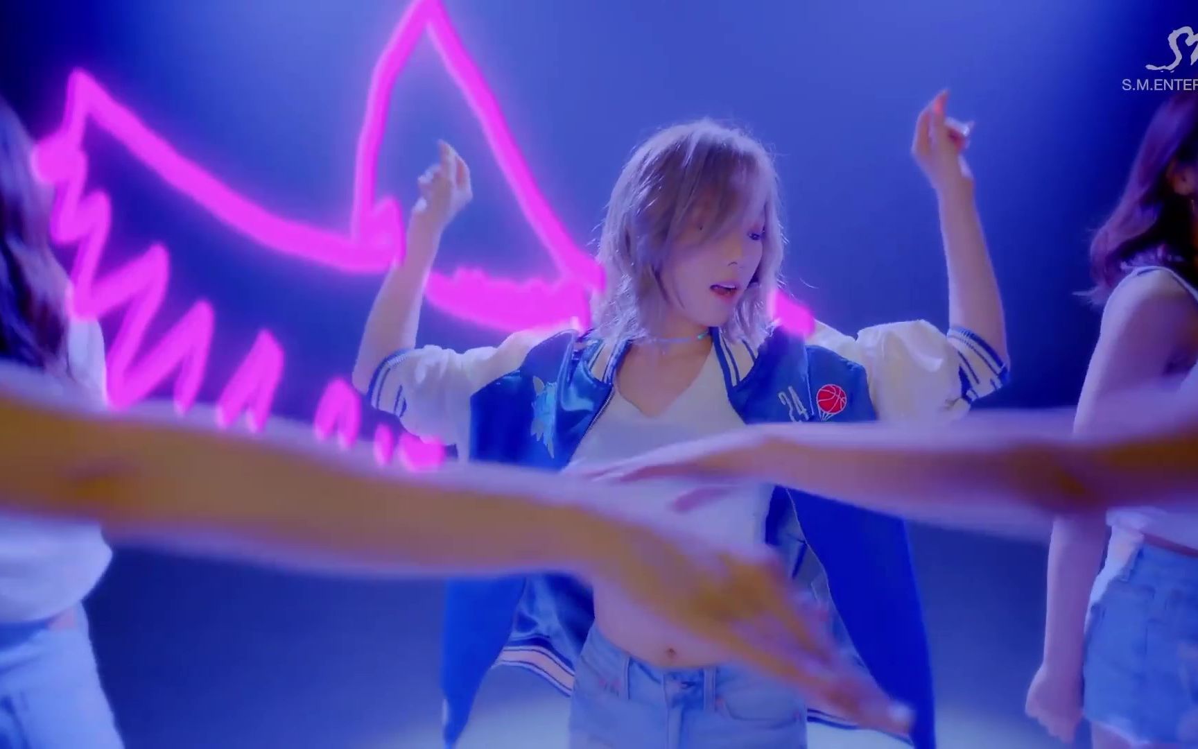 特效舞蹈金泰妍taeyeonwhy舞蹈版ins同款特效