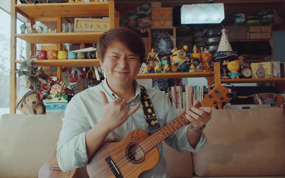 [图]Queen Dont Stop Me Now Ukulele Cover by KJ Kim