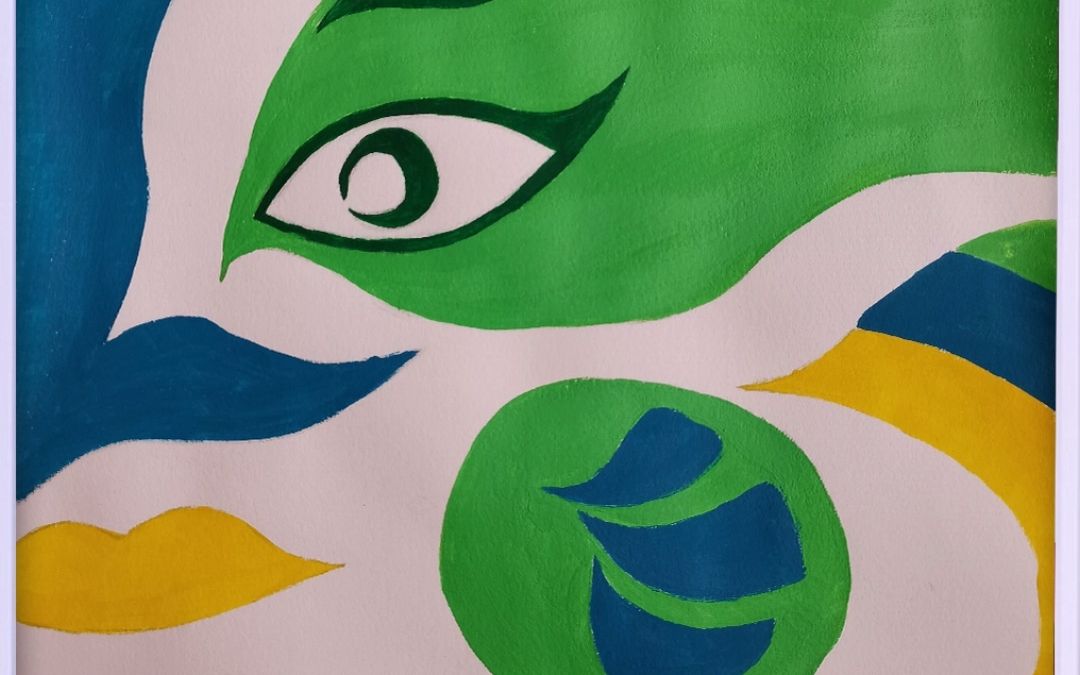 国粹京剧脸谱抽象画系列 no.04