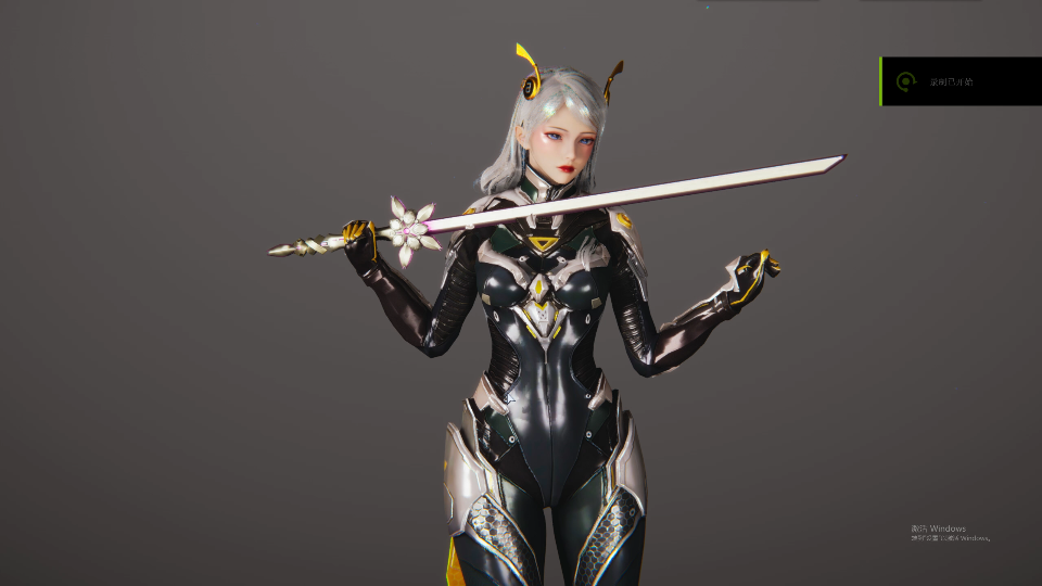 明日之后 暗夜妖姬 服装mod hs2 ai