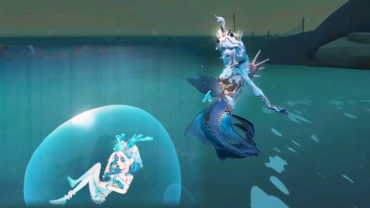 第五人格庄园感恩节,-祭司泳装惊为天人3