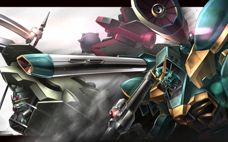 灾厄高达&强夺高达 — 素组加灯