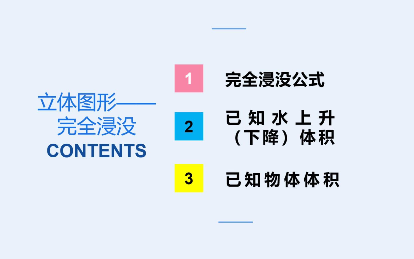 [图]小学数学—立体图形之完全浸没