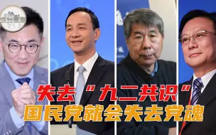 Download Video: 国民党主席选举“两岸论述”引关注 张彬：“九二共识”定海神针不能动