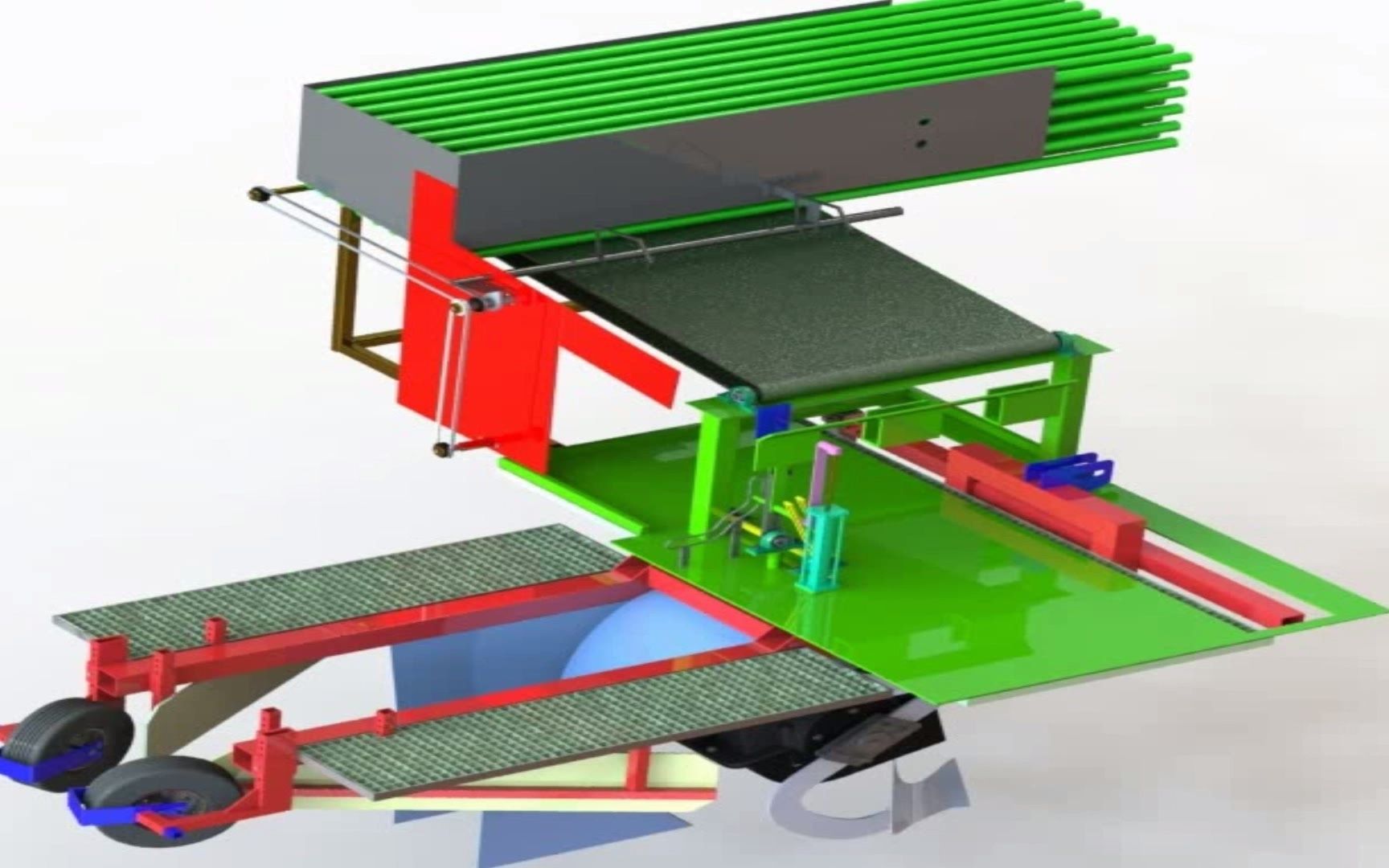 沙地自动植树机