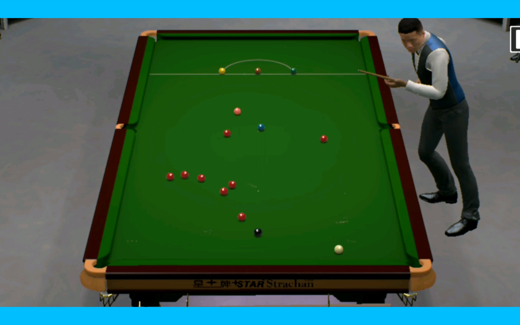 【斯诺克台球147】安卓手机玩【wst snooker】斯诺克单杆147系列第1712个147!丁俊晖vs基尚希拉尼!丁俊晖轰单杆147分!中国一哥加油!加油!哔哩...