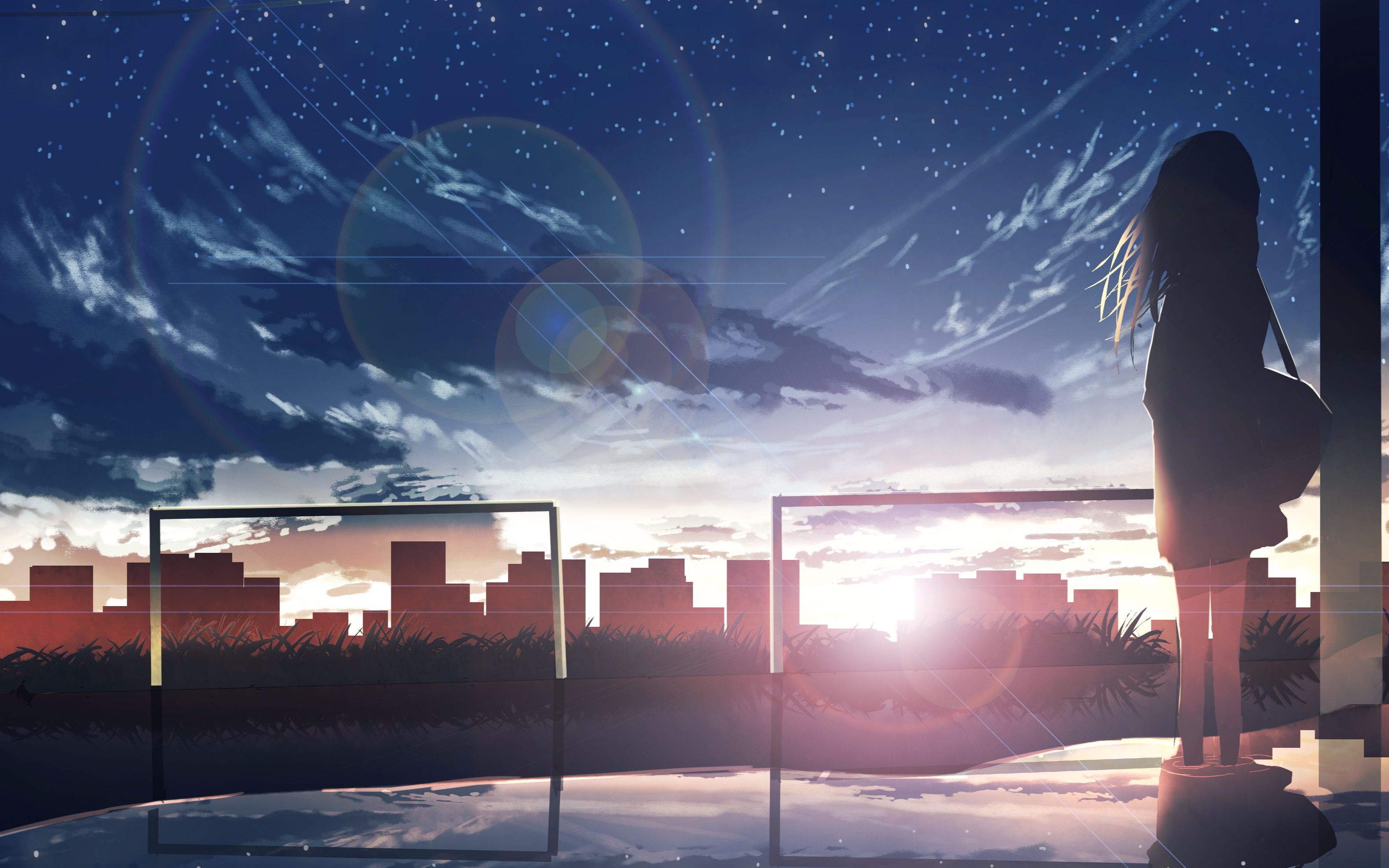 【板绘过程】黎明绘制