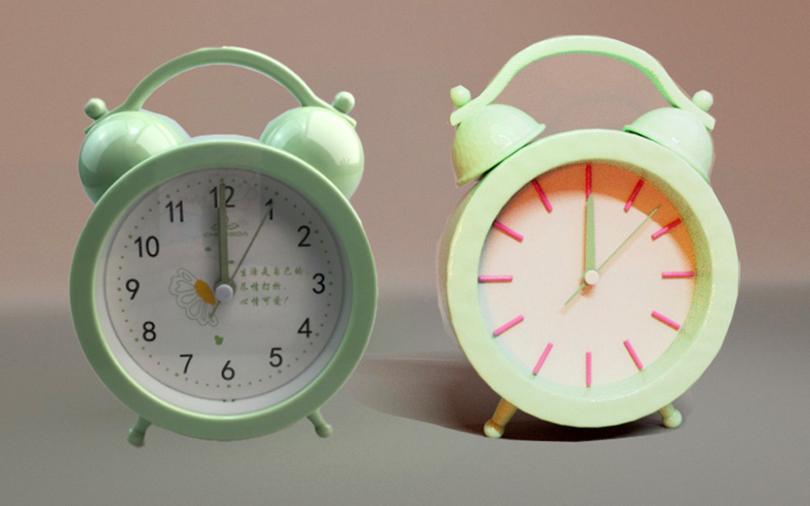 【maya道具建模】简单小闹钟模型制作,适合新手学的建模案例