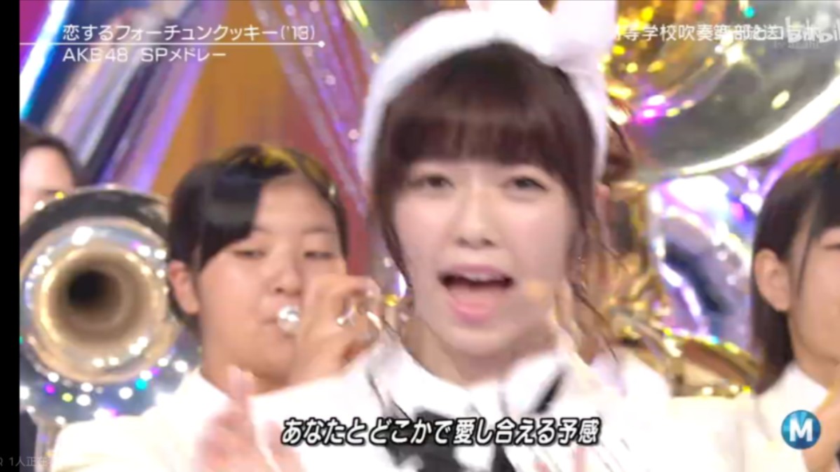 [HDTV]AKB48  心のプラカード + 杏爱人体寿司 (Music Station 2014.07.25)哔哩哔哩bilibili