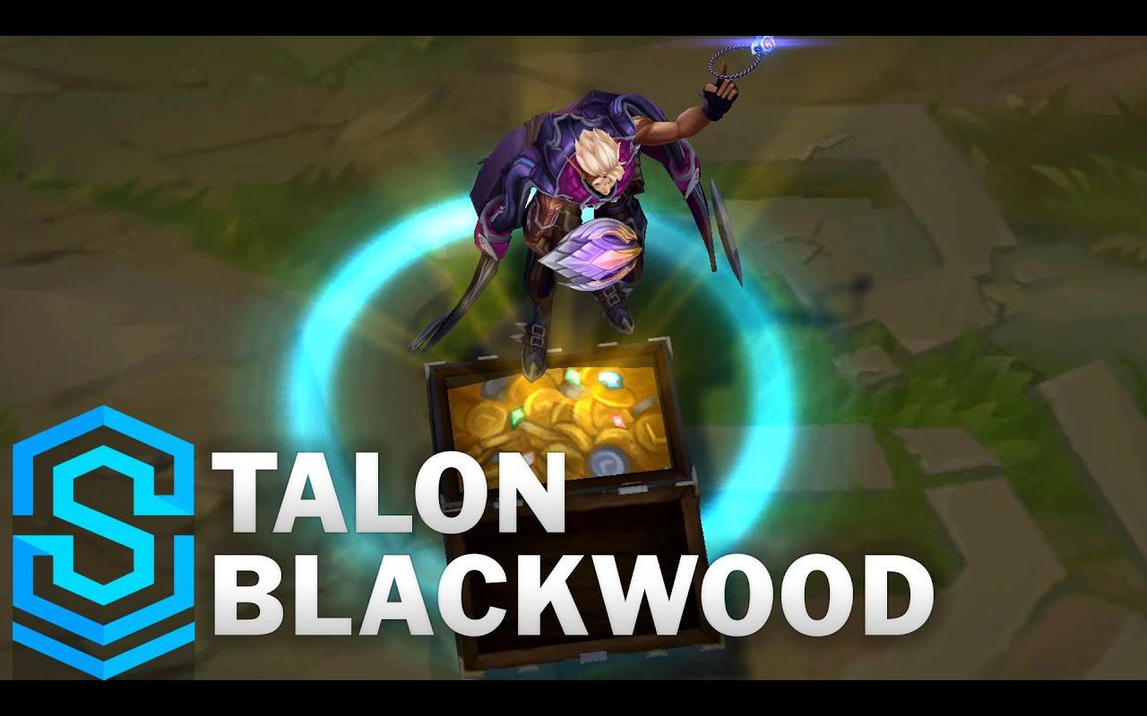 「皮肤档案室」泰隆·刀锋之影 —— 黑木 - 英雄联盟_哔哩哔哩_bili