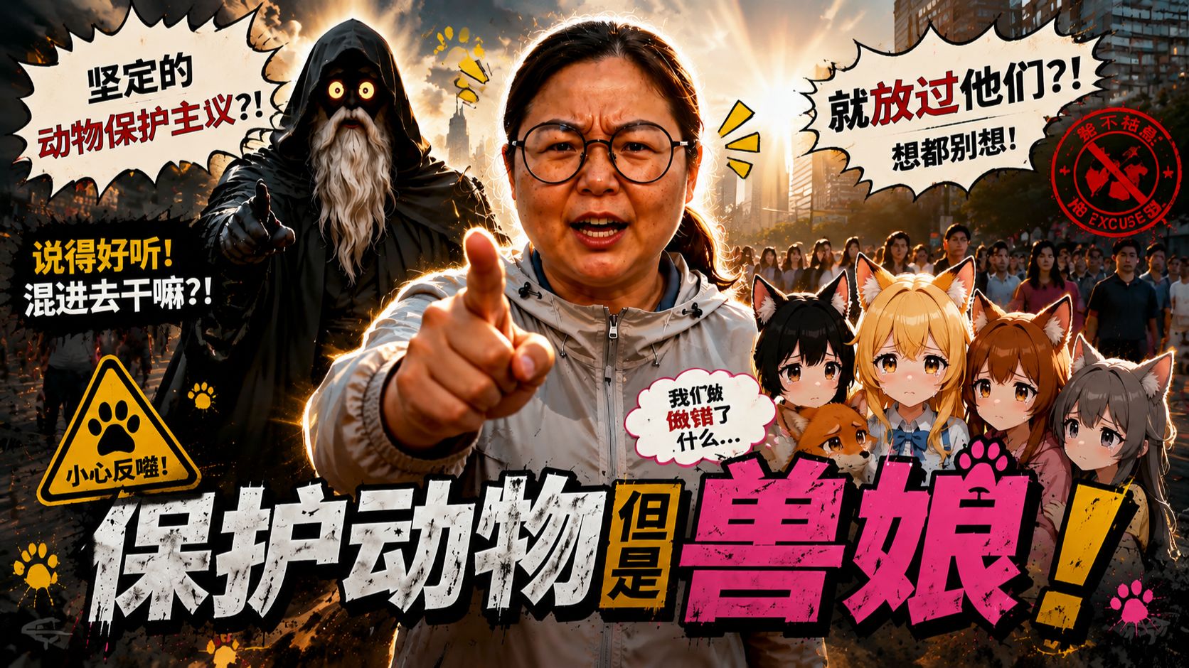 保护动物但是兽娘！