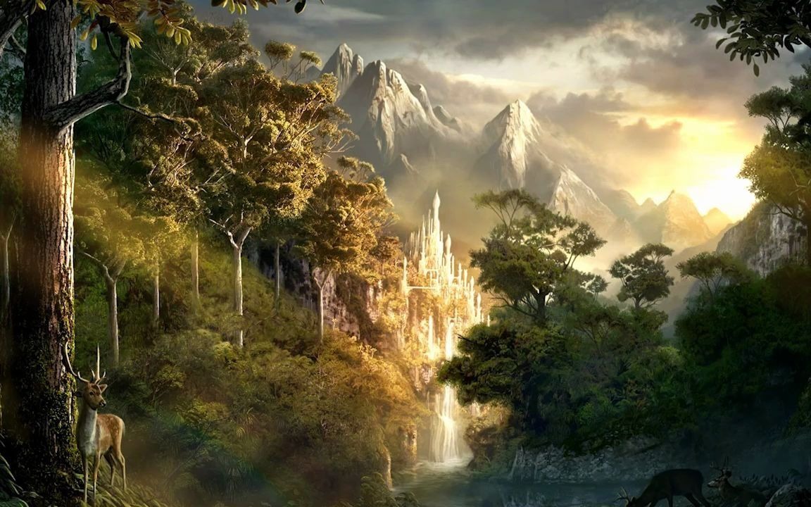 指环王-刚多林-精灵的耳语—哼唱_哔哩哔哩_bilibili