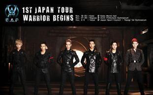 高清全场】B.A.P 1st Japan Tour WARRIOR BEGINS Concert_哔哩哔哩_