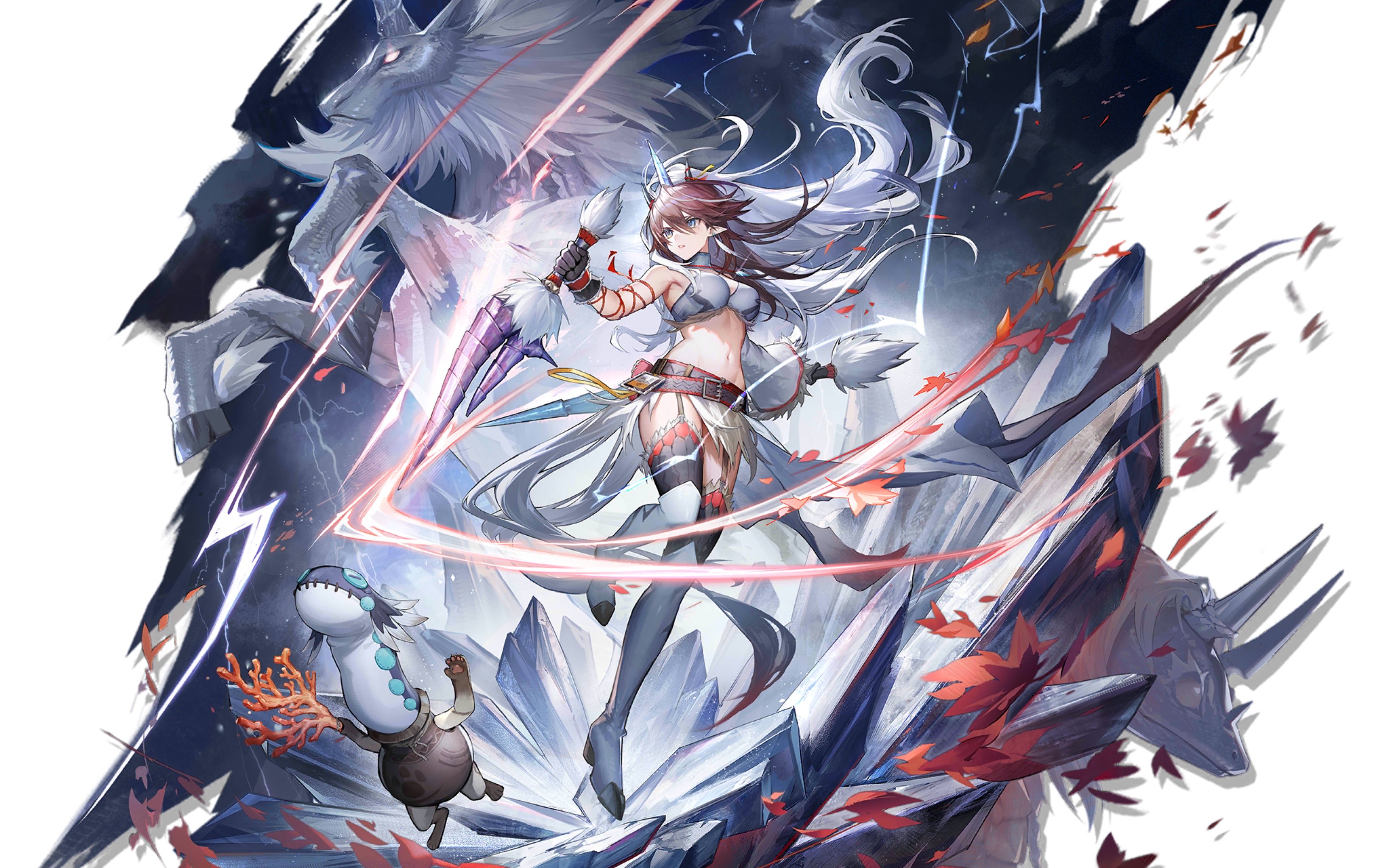 【明日方舟】麒麟夜刀给歌姬搓个背