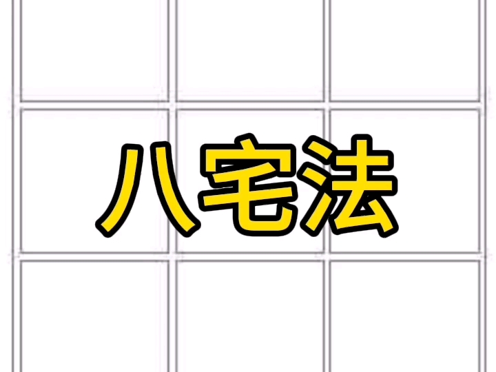 八宅简单断事法哔哩哔哩bilibili