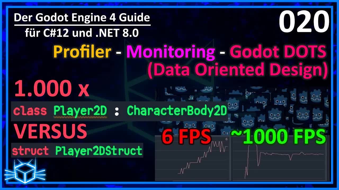 Godot 4 的游戏分析器、监控和终极优化教程(C#/.NET)!(游戏开发教程)哔哩哔哩bilibili