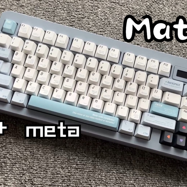 Black】Matrix IM+ Meta Bermuda 自作キーボード - PC周辺機器