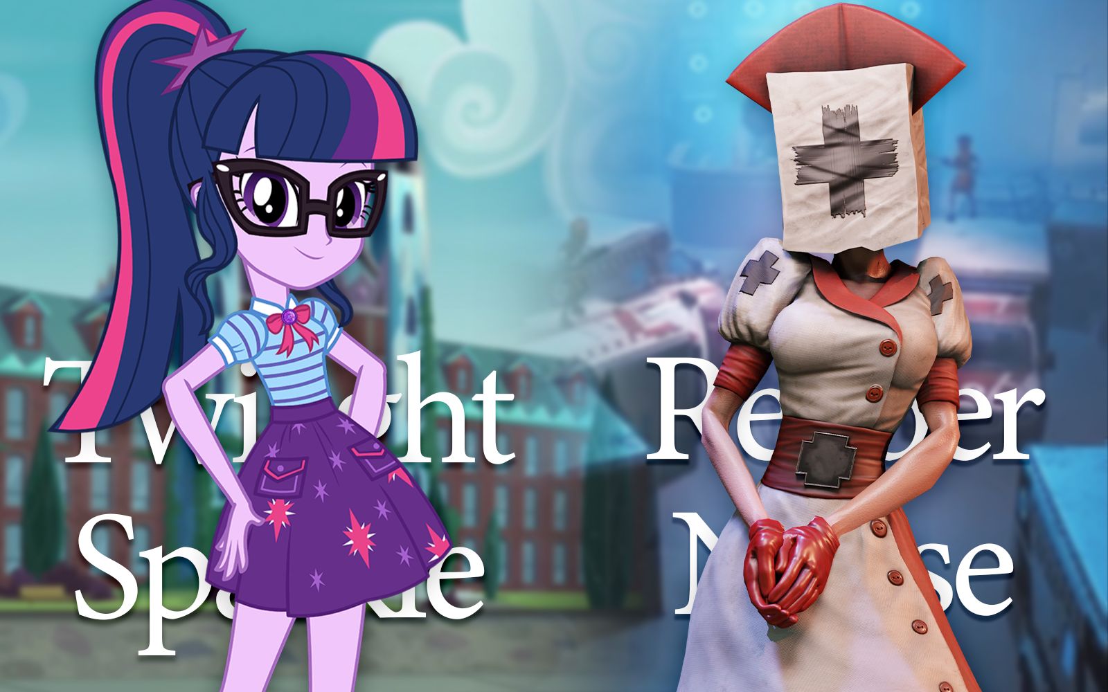 活动  【mlp|黑暗欺骗】如果交换[暮光闪闪]和[收割者护士]的台词?