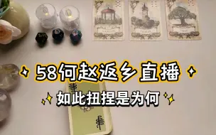 Download Video: 【85何赵】返乡直播状态|塔罗 仅供娱乐